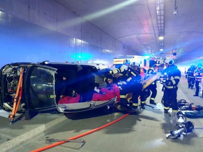 Prověřili jsme připravenost na zásah v dálničním tunelu Pohůrka